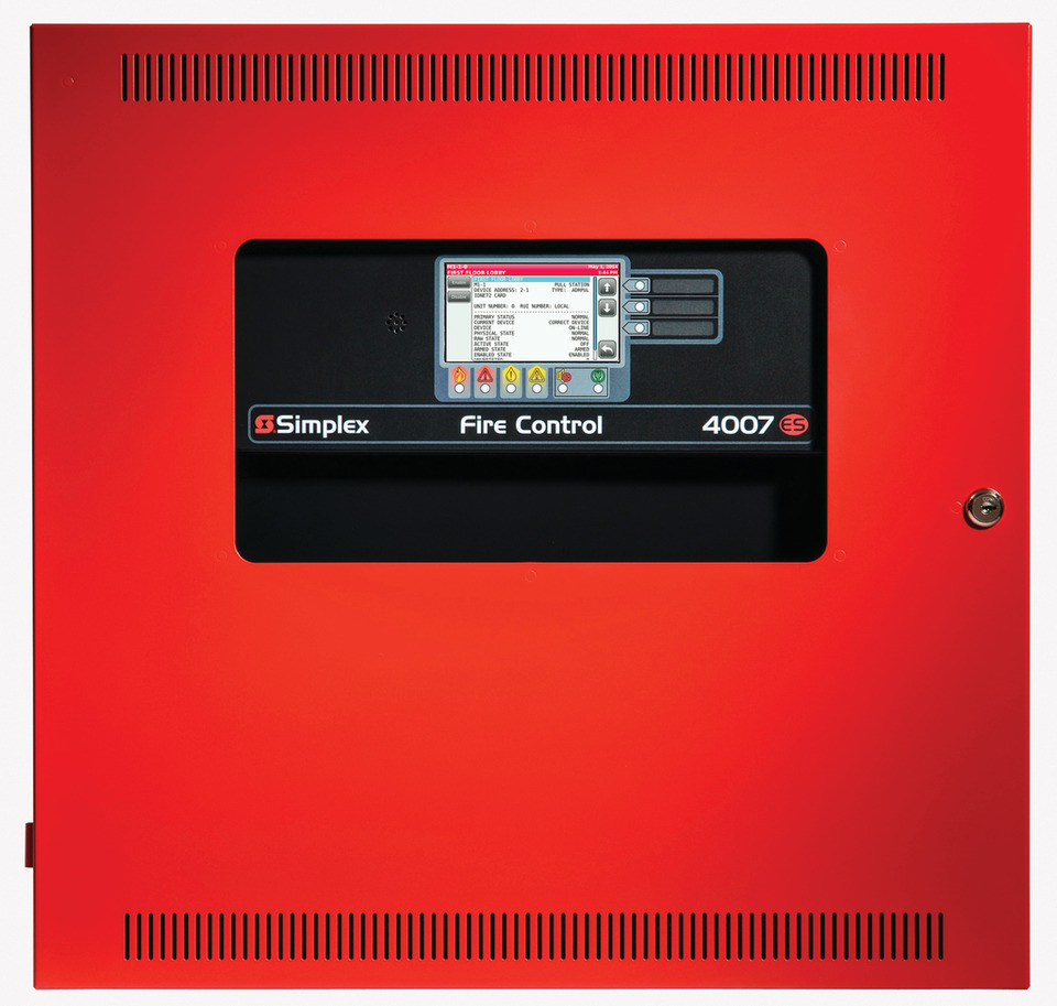 SimplexGrinnell SimplexGrinnell's 4007ES Fire Alarm Panel in Fire ...